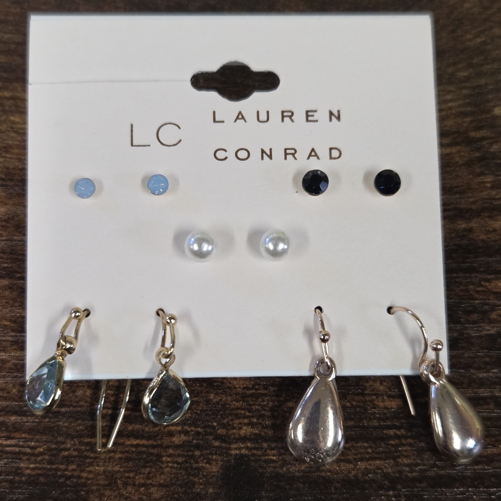 BOGO💖LC Lauren Conrad Gold and Silver Earring Set